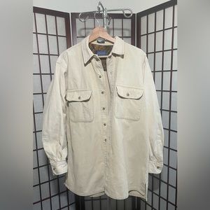Pendleton Cream Casual Button Down Shirt